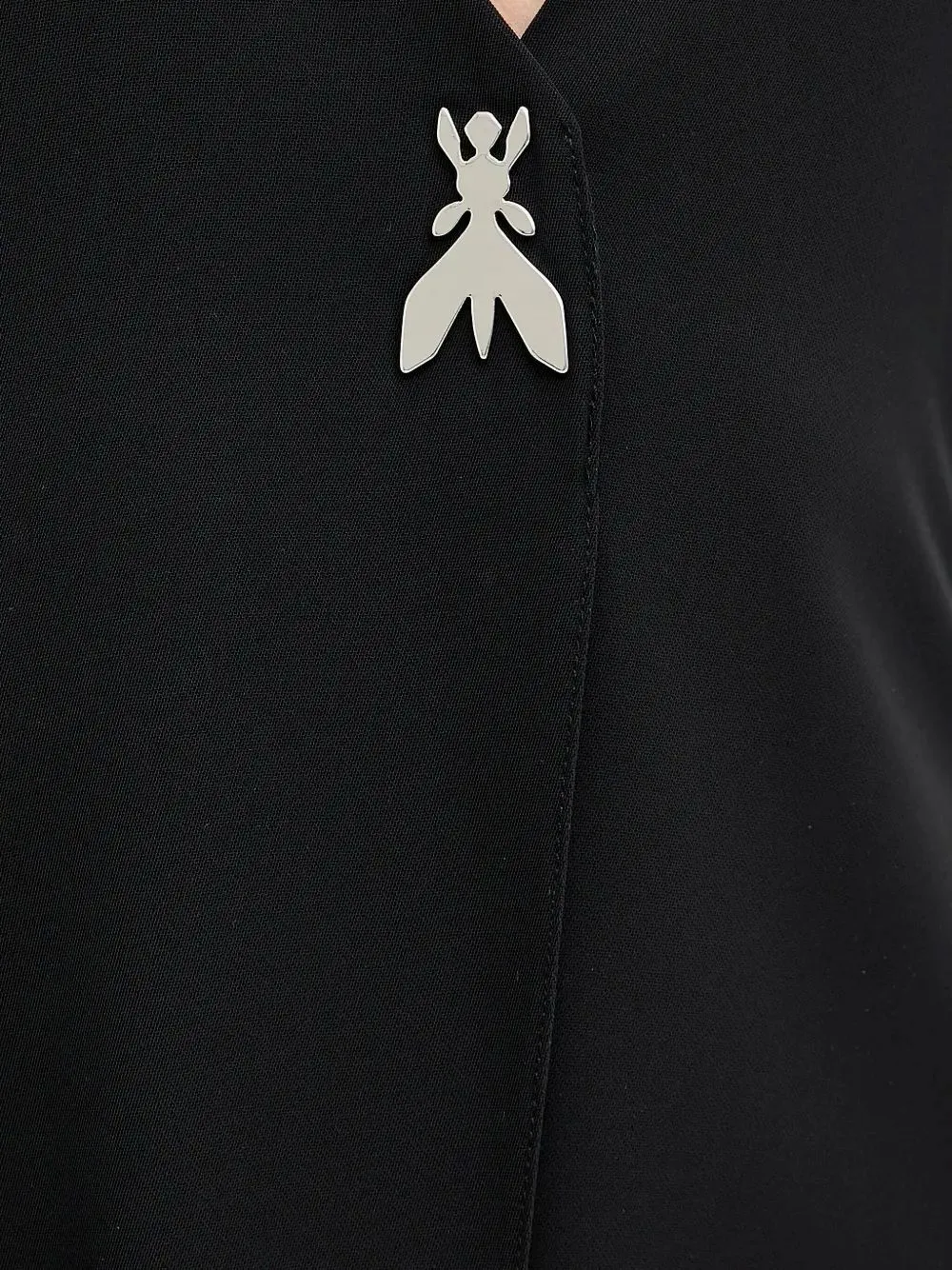 Halter Neck Insect-Detail Maxi Dress