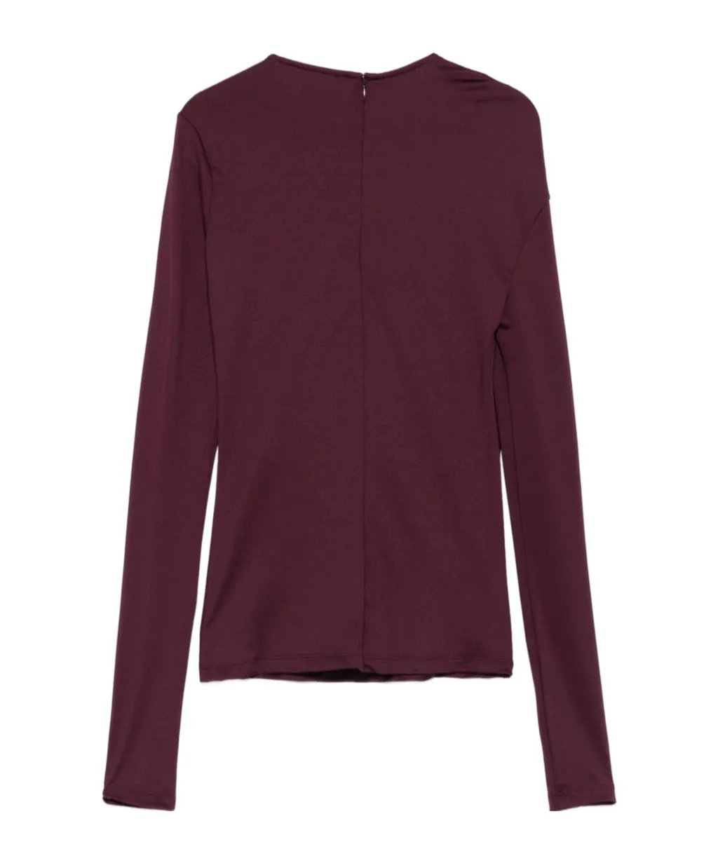 Twist-Detail Cut-Out Top