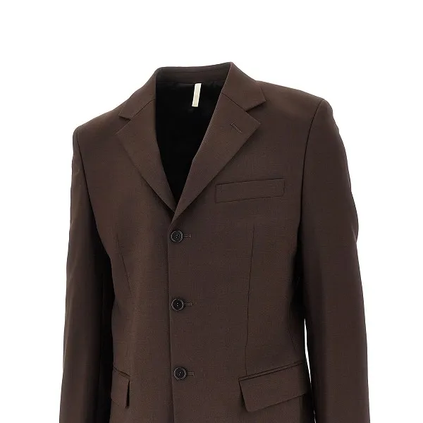 Long-Sleeved Suit Jacket