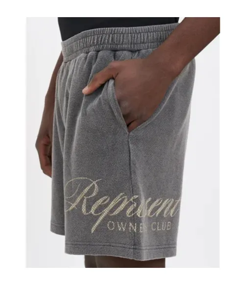 Represent Elasticized Logo Shorts