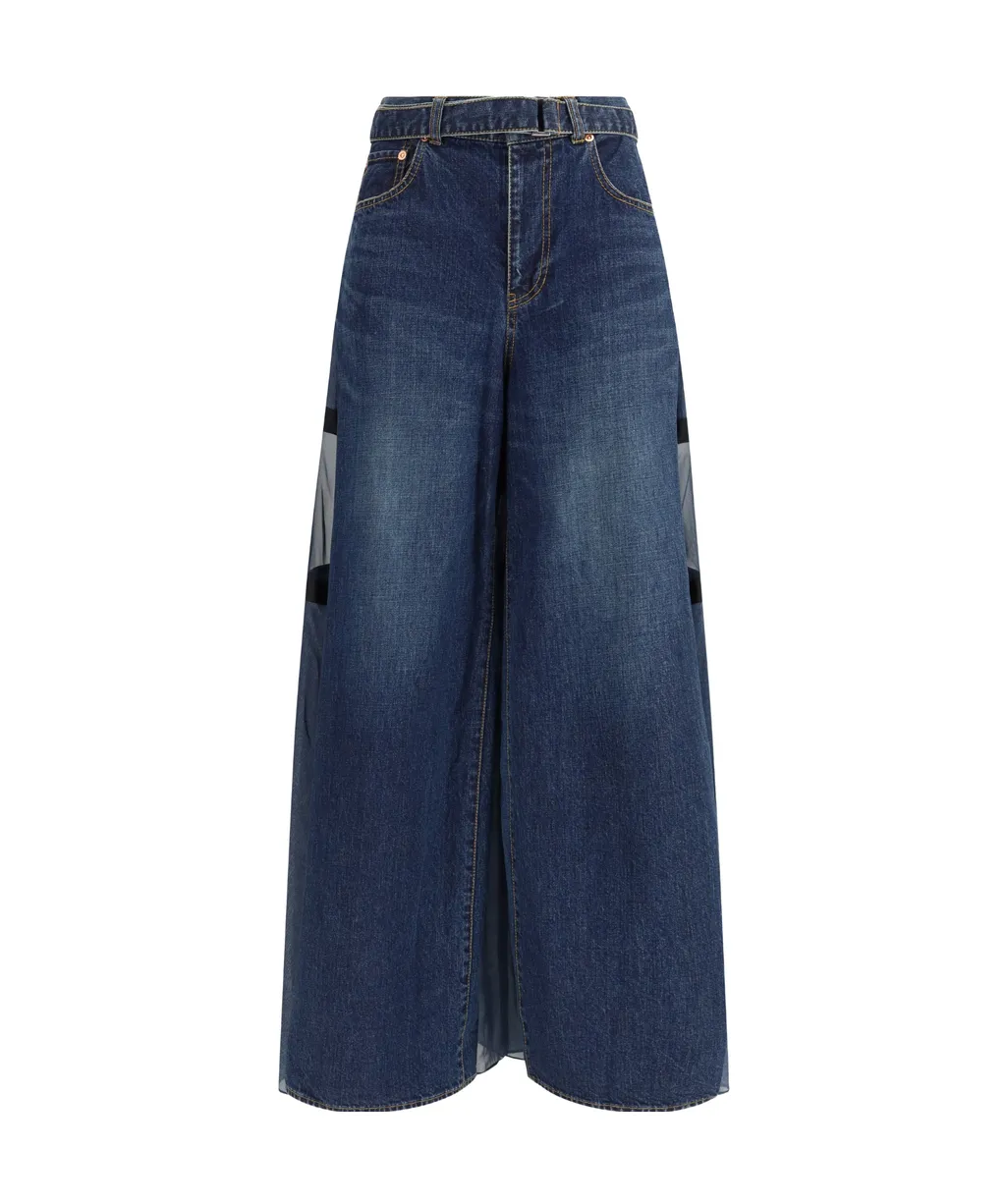 Panelled Denim