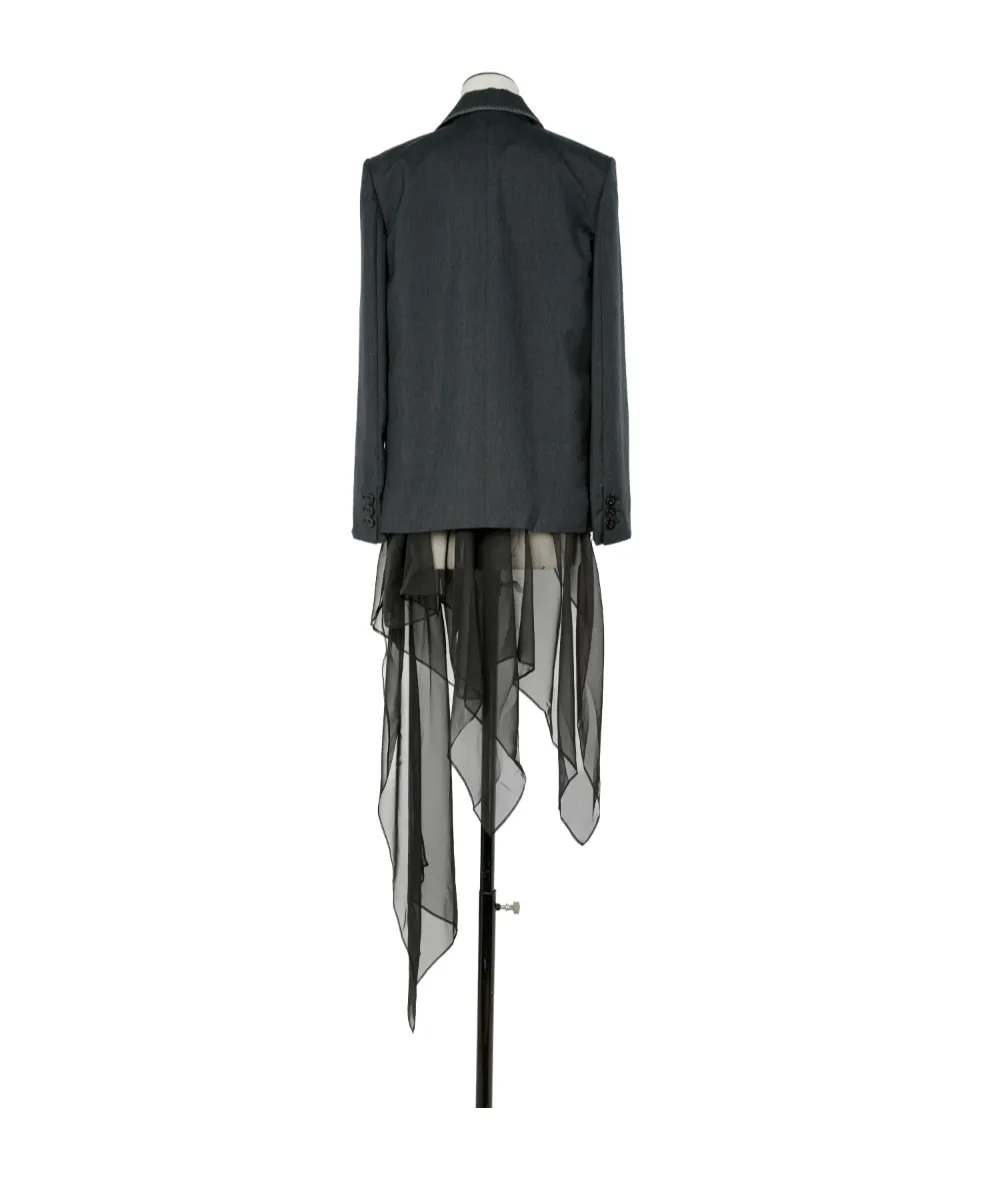 Sacai Double-Breasted Suiting Jacket