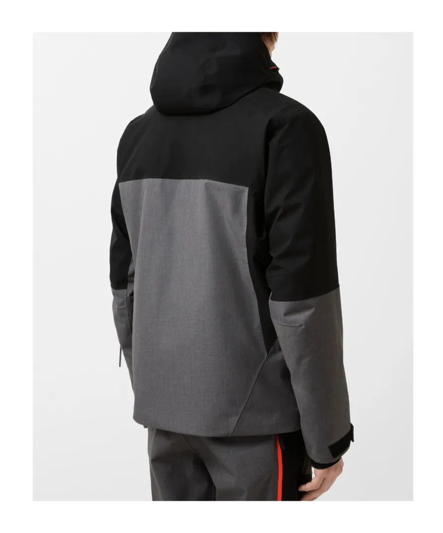 Dyre Ski Jacket In Grey/Black