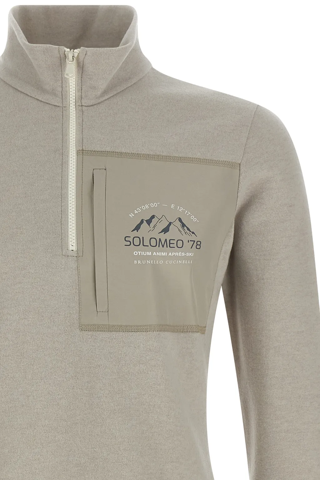 Brunello Cucinelli Half-Zip Sweater