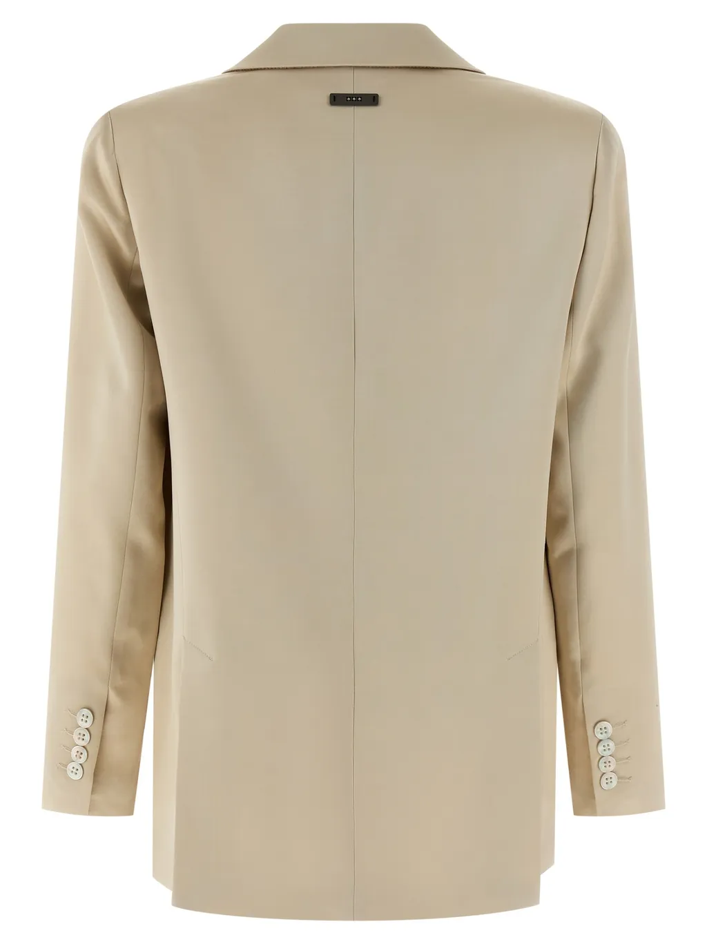 Peserico Single-Breasted Satin Blazer