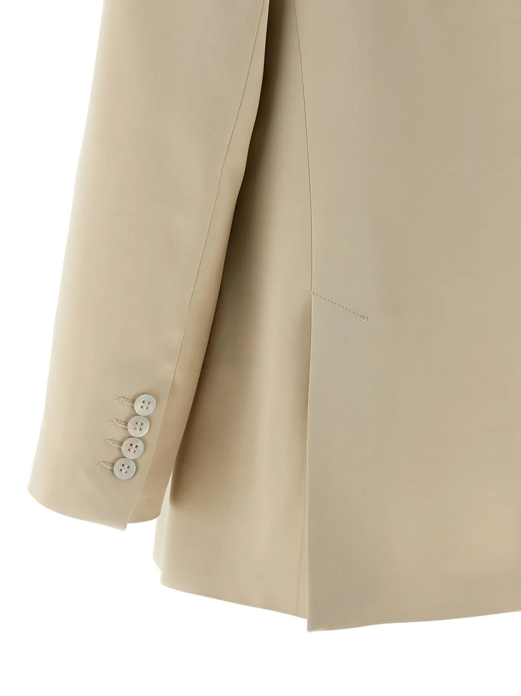 Peserico Single-Breasted Satin Blazer