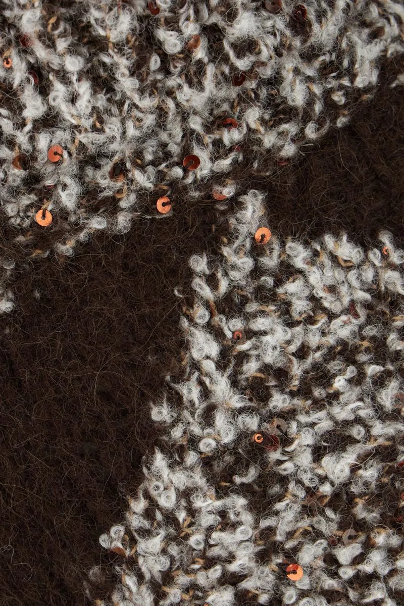 Short-Sleeved Turtleneck Sweater