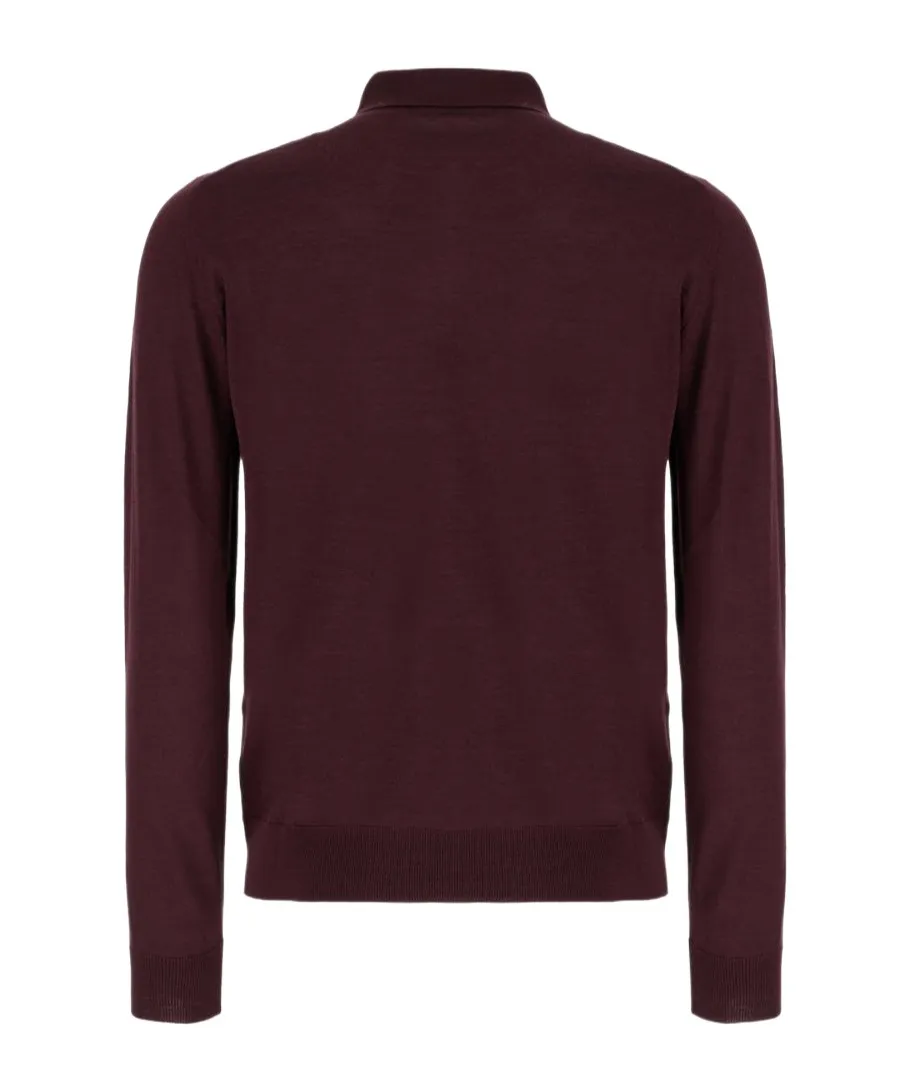 Long-Sleeved Polo Shirt