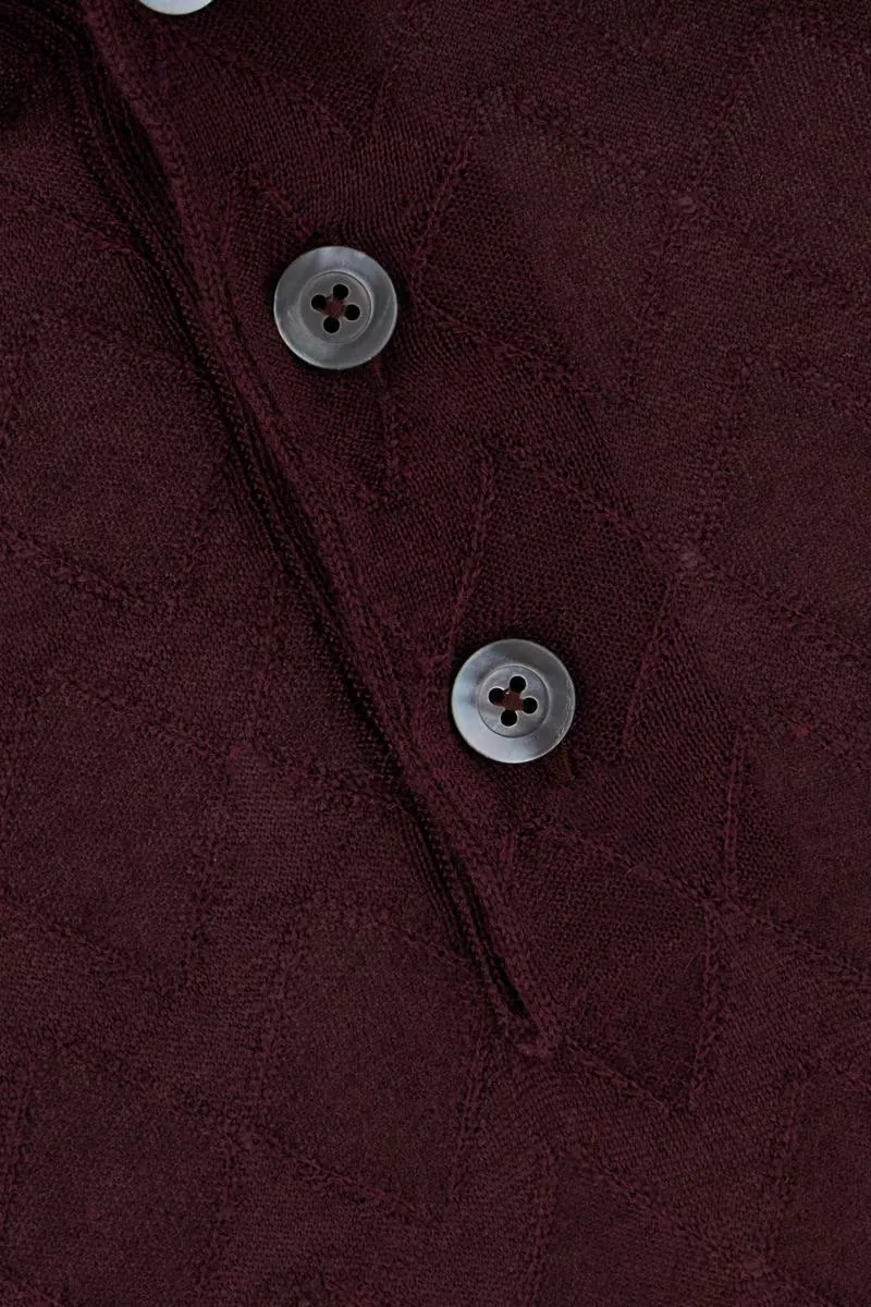 Long-Sleeved Polo Shirt