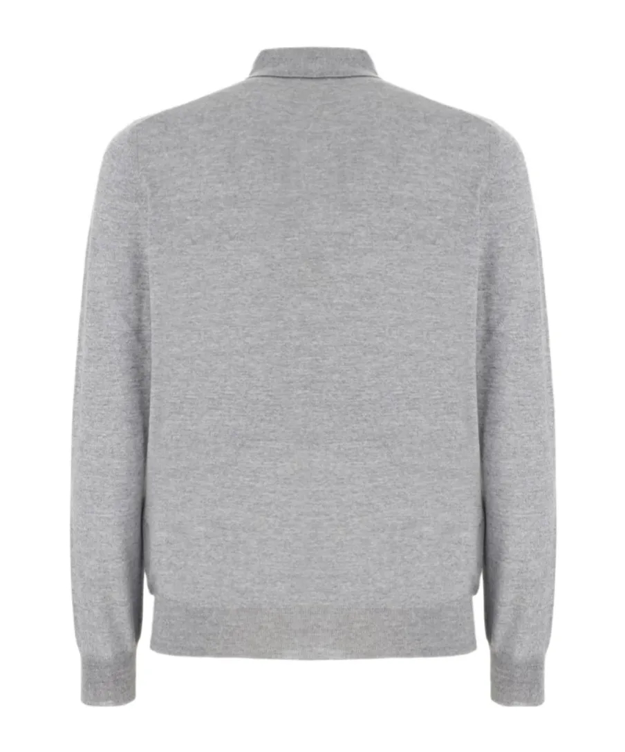 Long-Sleeved Polo Shirt