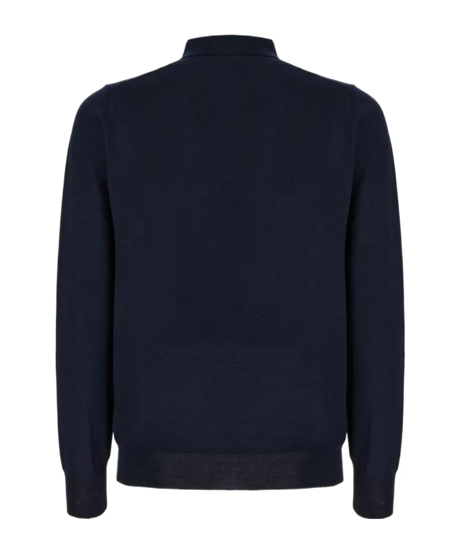 Long-Sleeved Polo Shirt