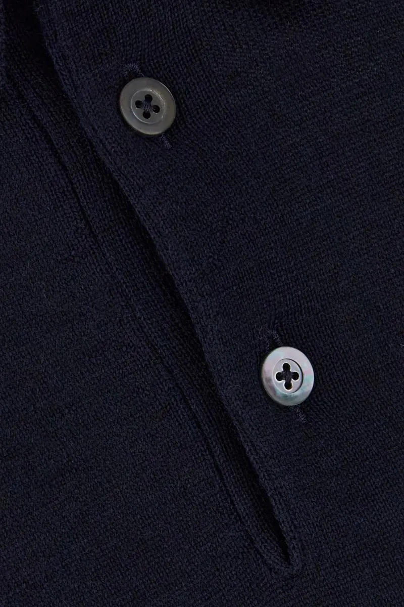 Long-Sleeved Polo Shirt