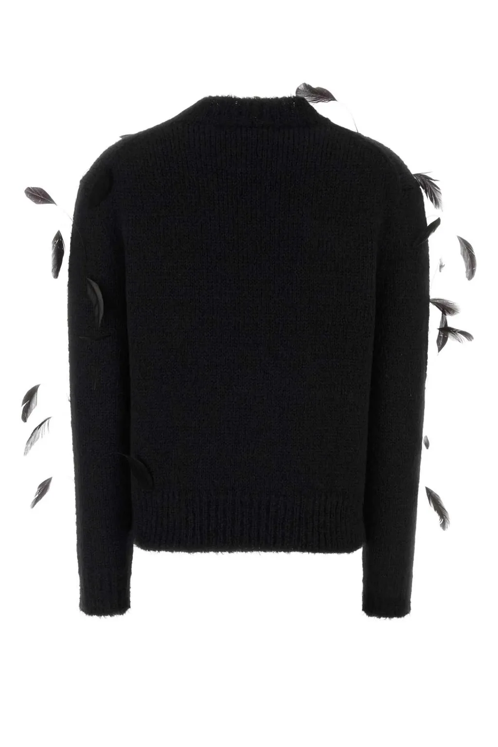 Jil Sander Feather Embellished Sweater