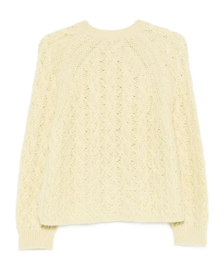 Openwork Knitted Sweater