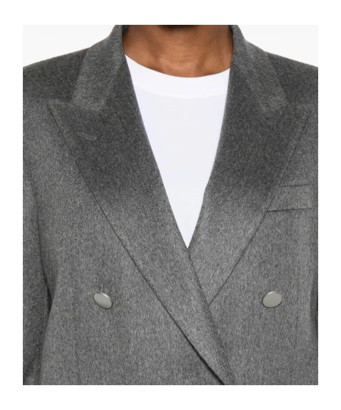 Double-Breasted Suit Jacket