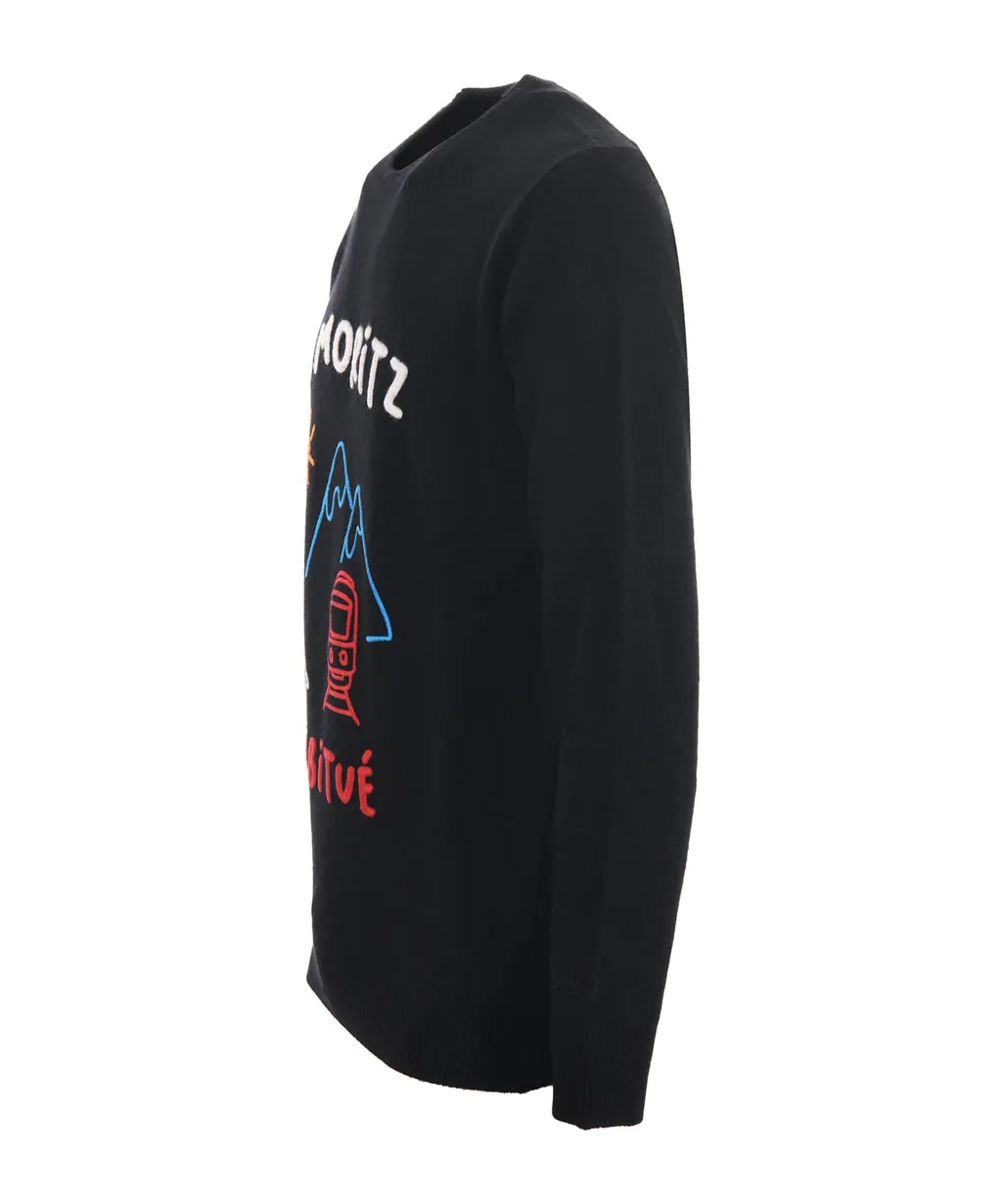 Mc2 Saint Barth St Moritz Embroidered Jumper