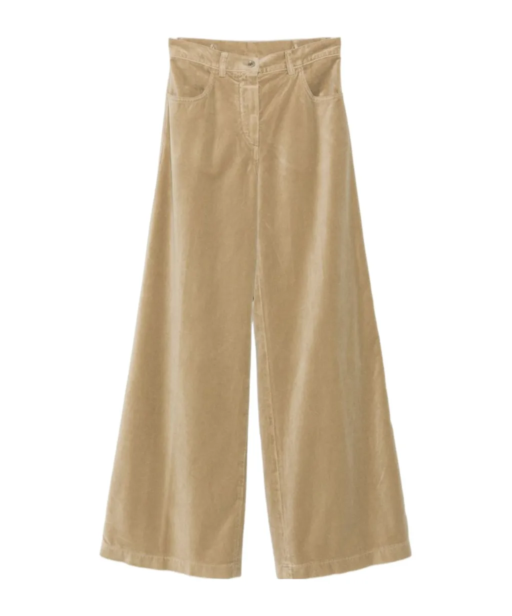 Wide-Leg Casual Pants