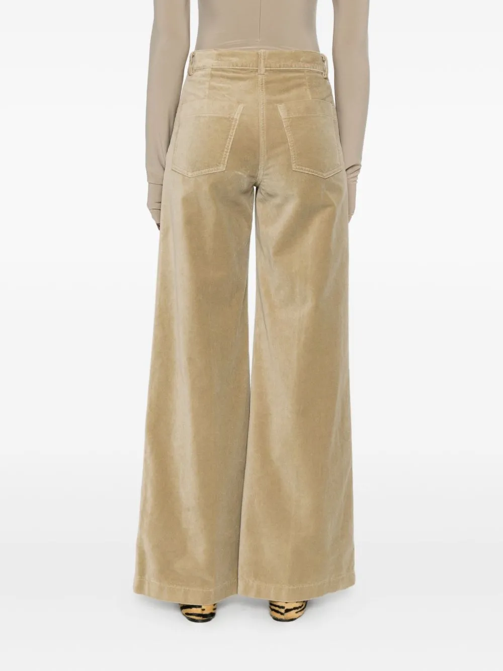 Wide-Leg Casual Pants