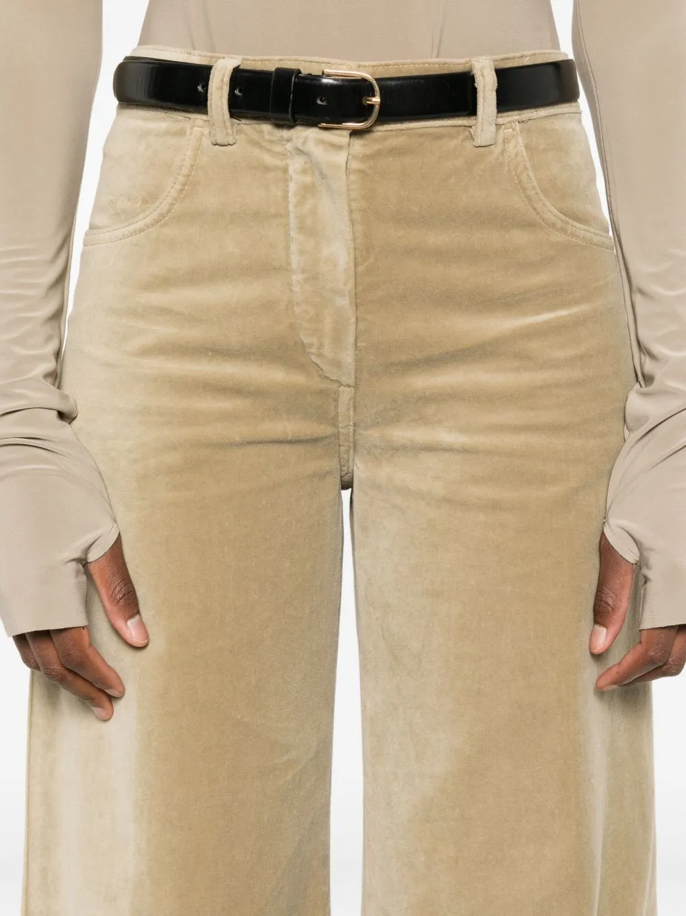 Wide-Leg Casual Pants