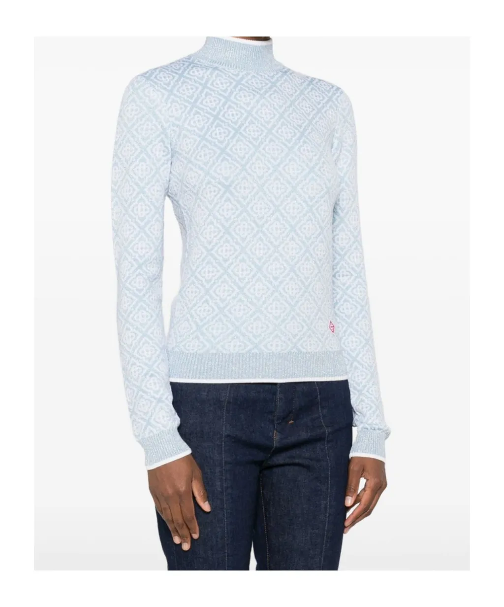 Turtleneck Long-Sleeved Sweater