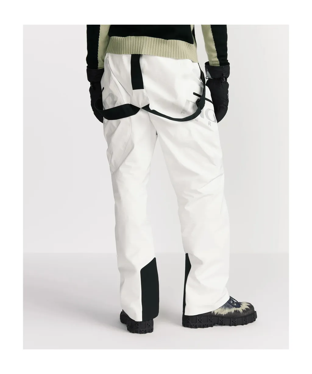 Dior And Descente Ski Pants With Suspenders