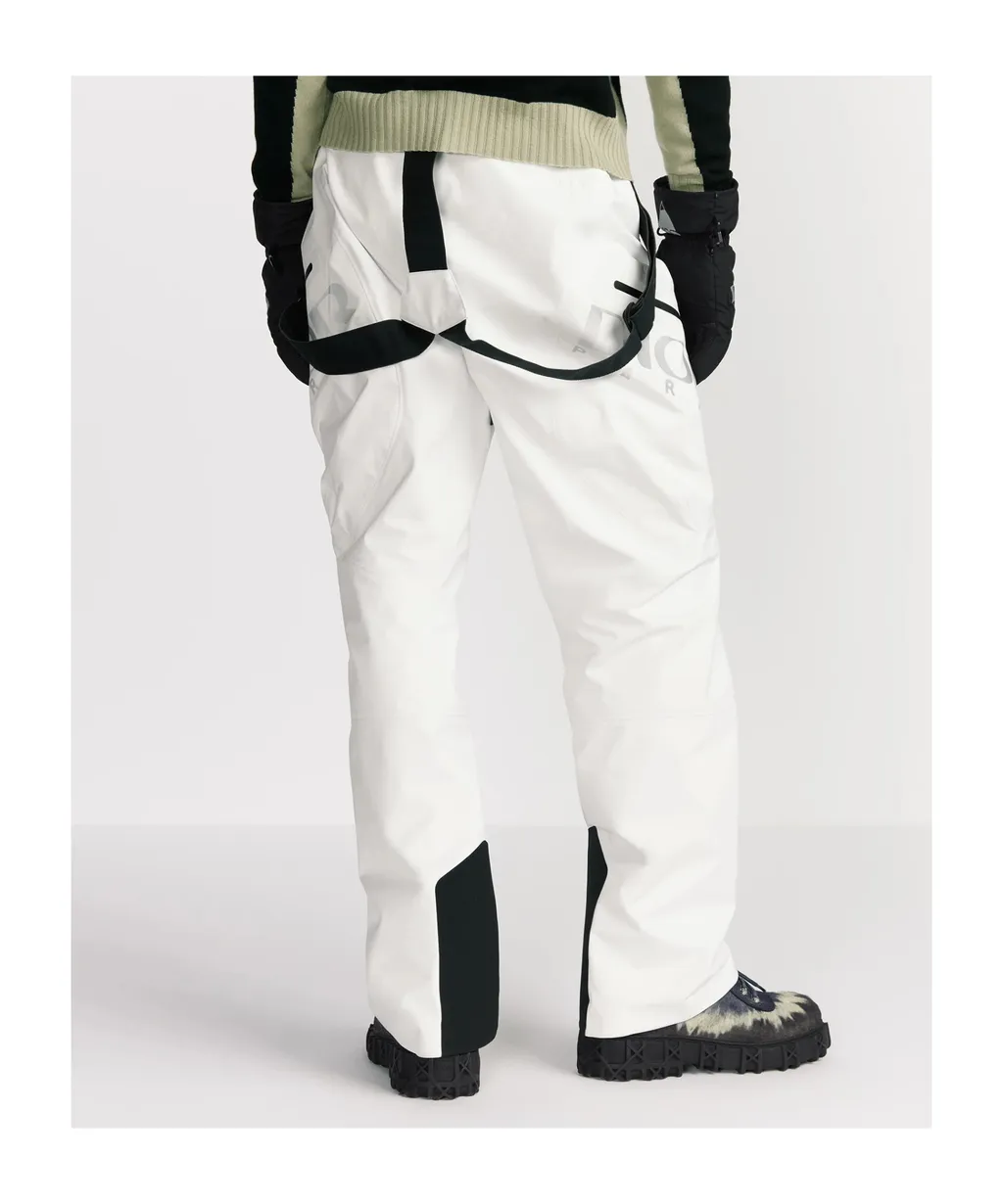 Dior And Descente Ski Pants With Suspenders