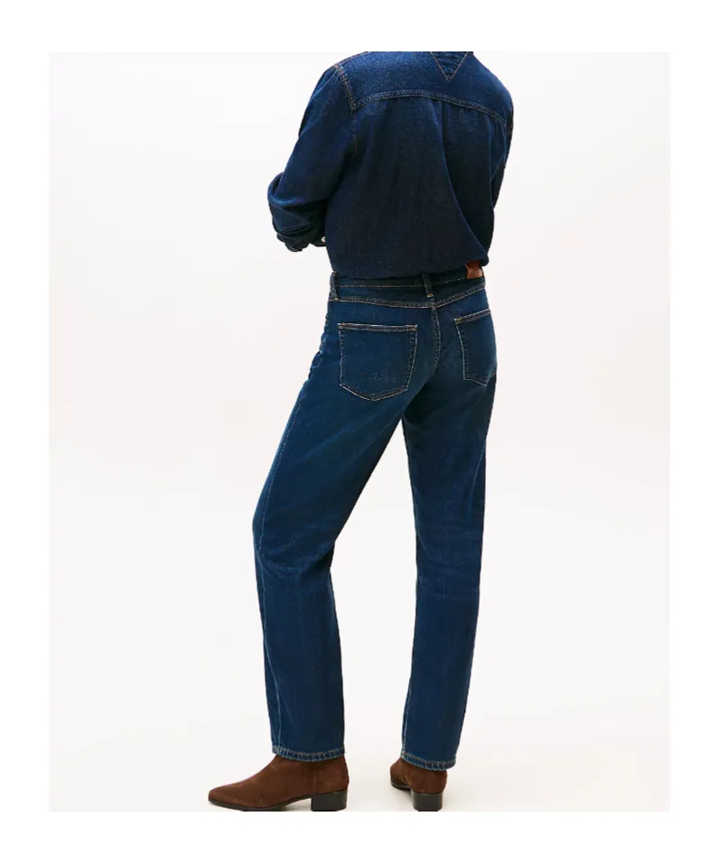 High Rise Straight Leg Jeans