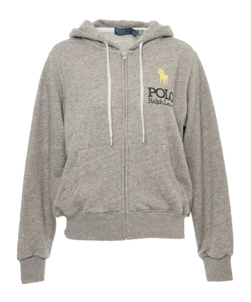 Polo Pony Zip-Up Hoodie