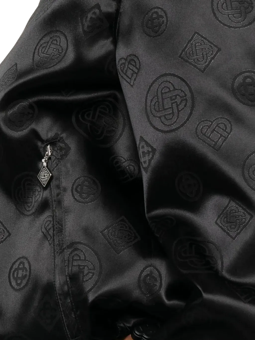 Zippered Long-Sleeved Casual Jacket