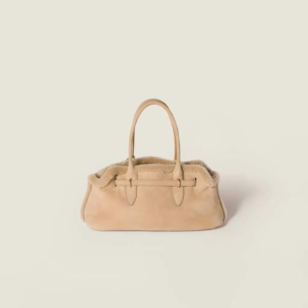 Aventure Shearling Tote Bag