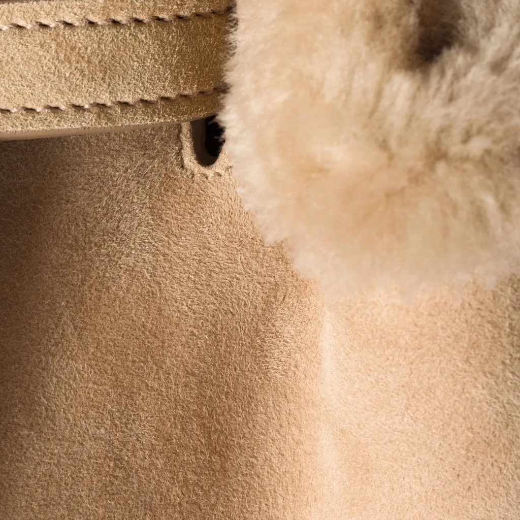 Aventure Shearling Tote Bag