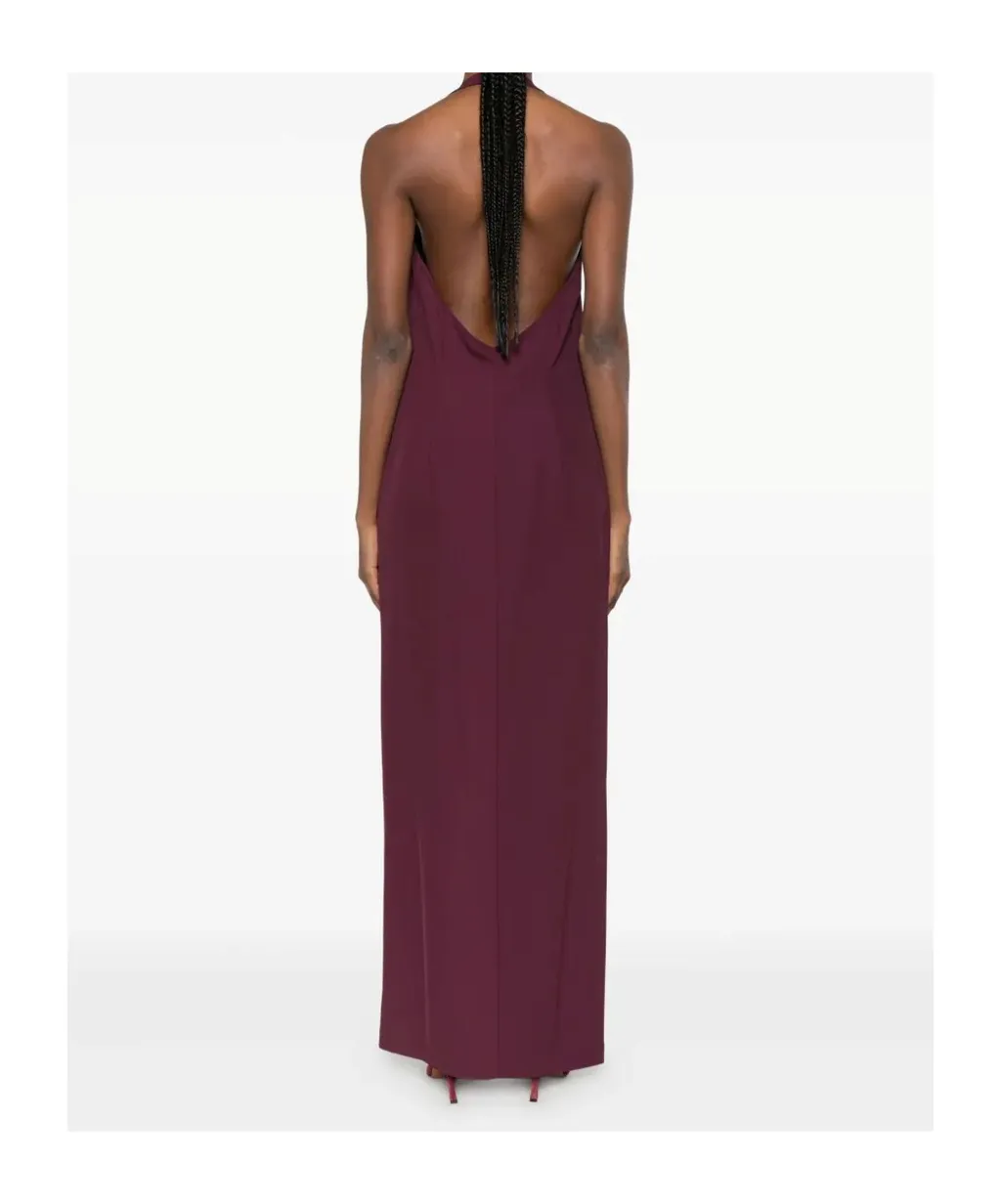 Halterneck Midi Dress
