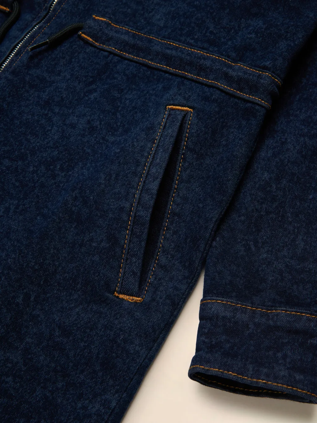 Marni Kids Zip-Up Denim Jumpsuit