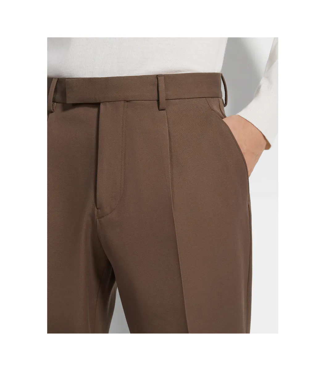 Zegna Pleat Detailed Tailored Trousers