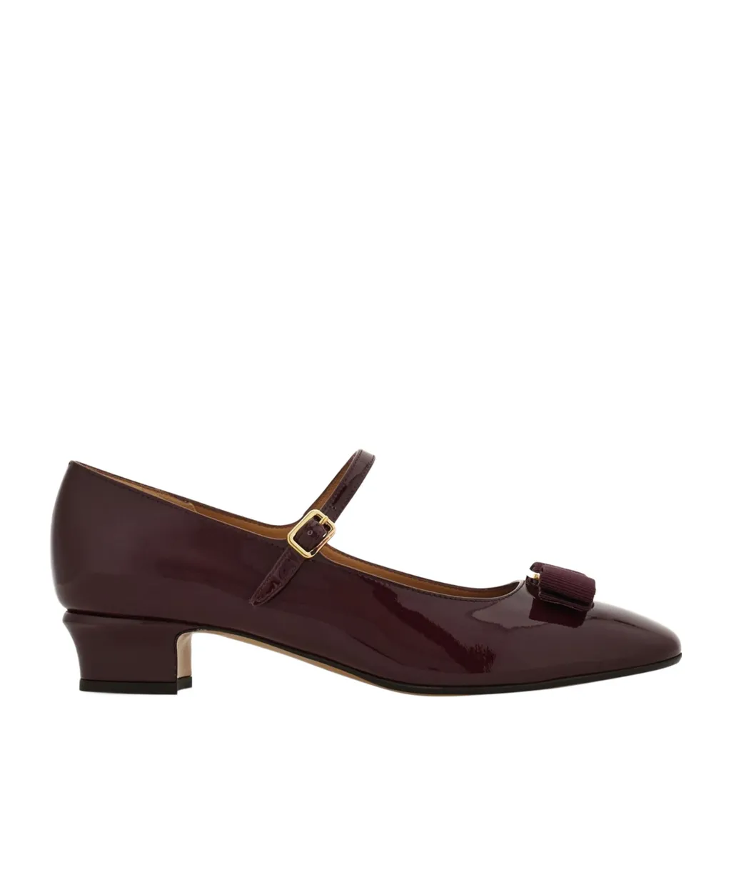 Mary Jane With Vara Bow