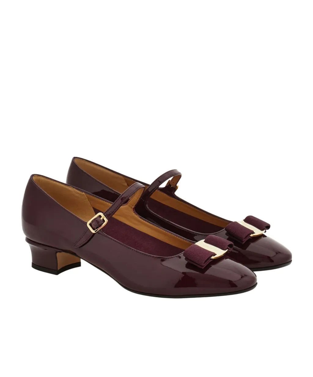 Mary Jane With Vara Bow