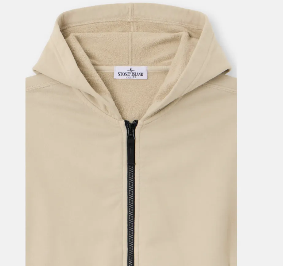 Hooded Zip-Up Sweatshirt With Pockets And Ribbed Details