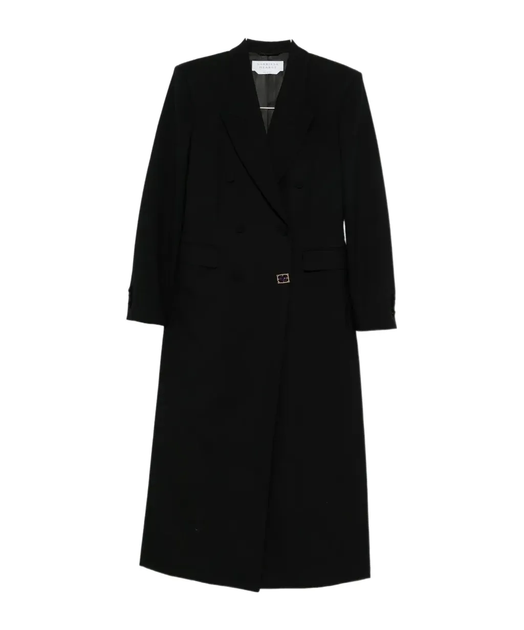 Wool Double-Breasted Coat