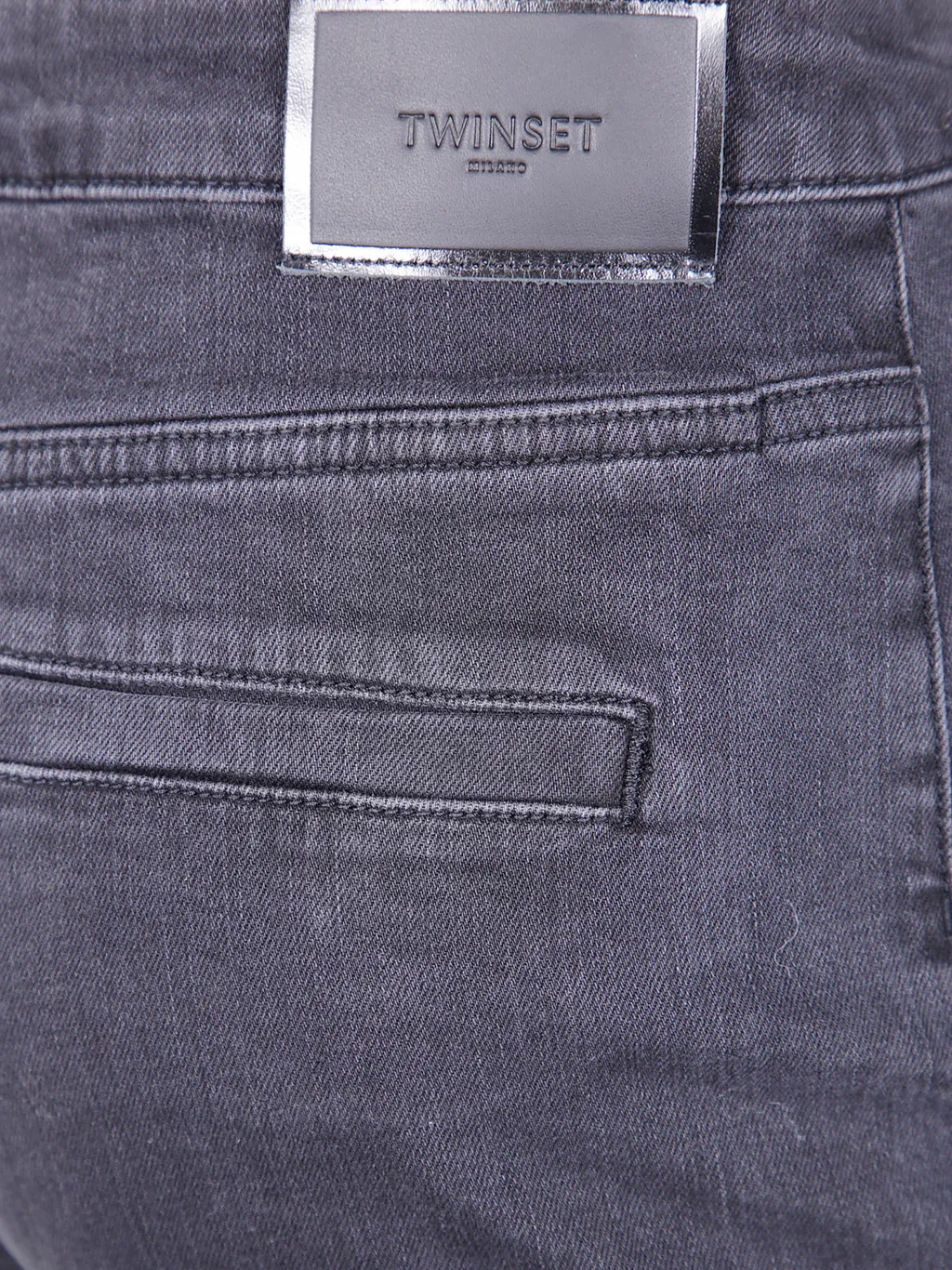 Twinset Wide-Leg Buttoned Jeans