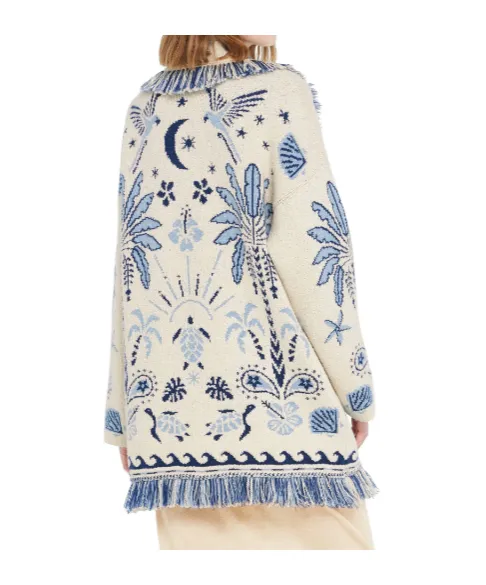 Alanui Echoes Of The Island Cardigan