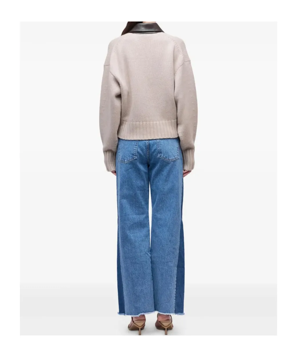 Simkhai High-Collar Wool Jacket