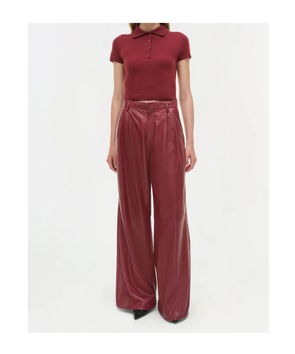 Simkhai Kobie Wide-Leg Pants