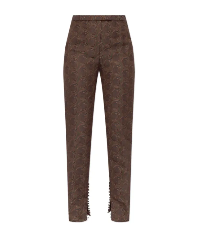 Patterned Casual Pants