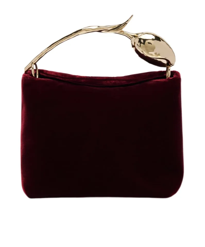 Mini Bloom Velvet Bag
