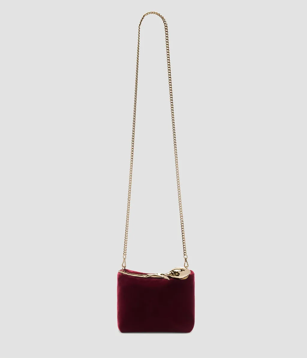 Mini Bloom Velvet Bag