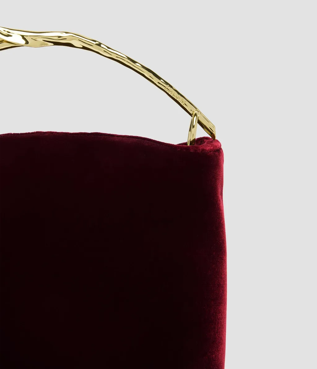 Mini Bloom Velvet Bag