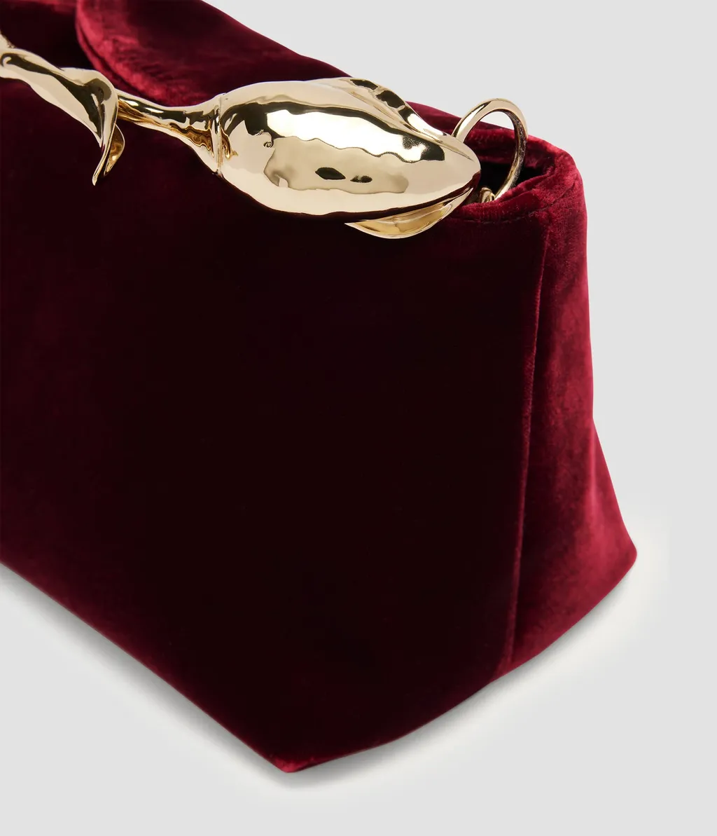 Mini Bloom Velvet Bag