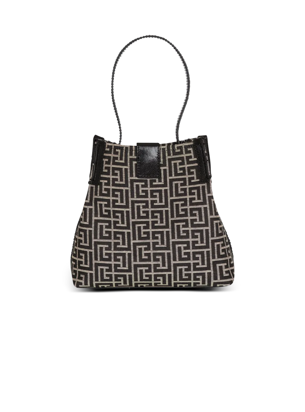Release Bucket Bag In Jacquard And Calfskin