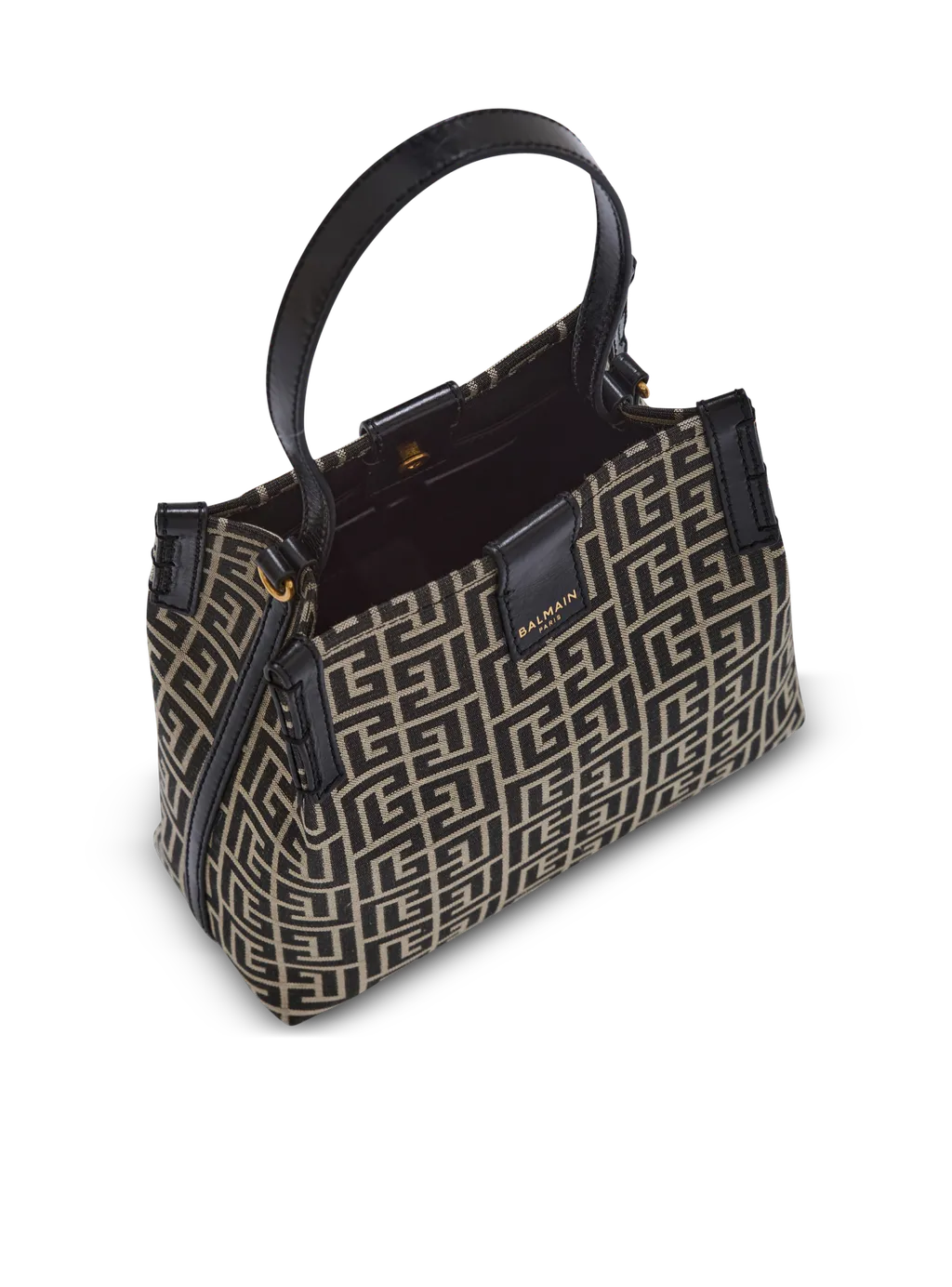 Release Bucket Bag In Jacquard And Calfskin