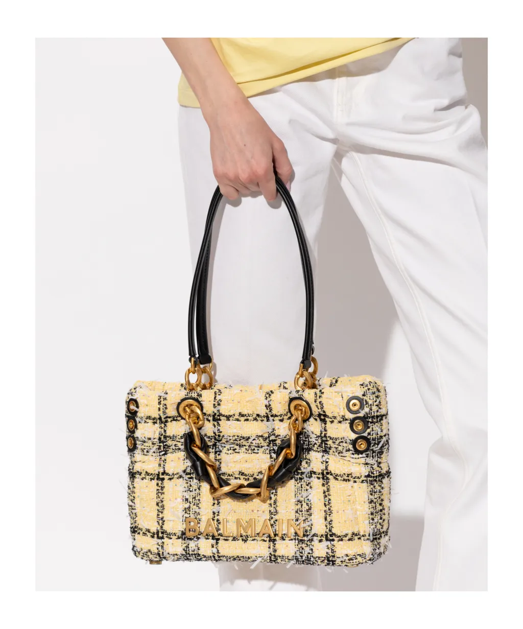 Balmain Soft Cabas Small Shopping Bag